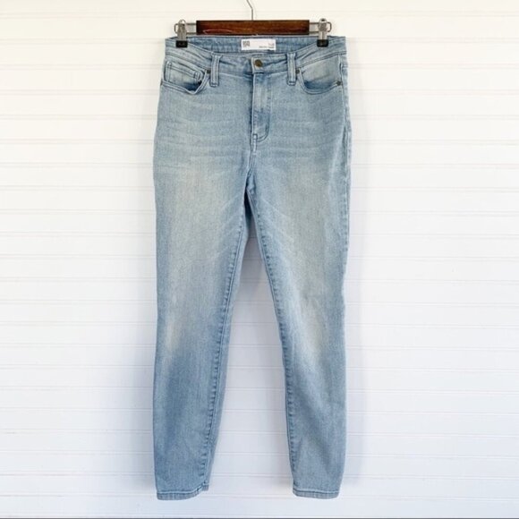 RSQ High Rise Skinny Light Wash Denim Jeans Size 7 - Picture 1 of 6